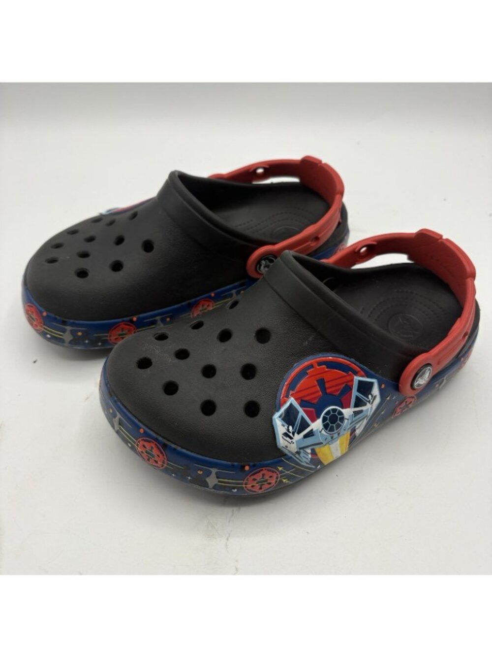 Crocs Children's Star Wars X-Wing Clogs Size 1 - Picture 2 of 13